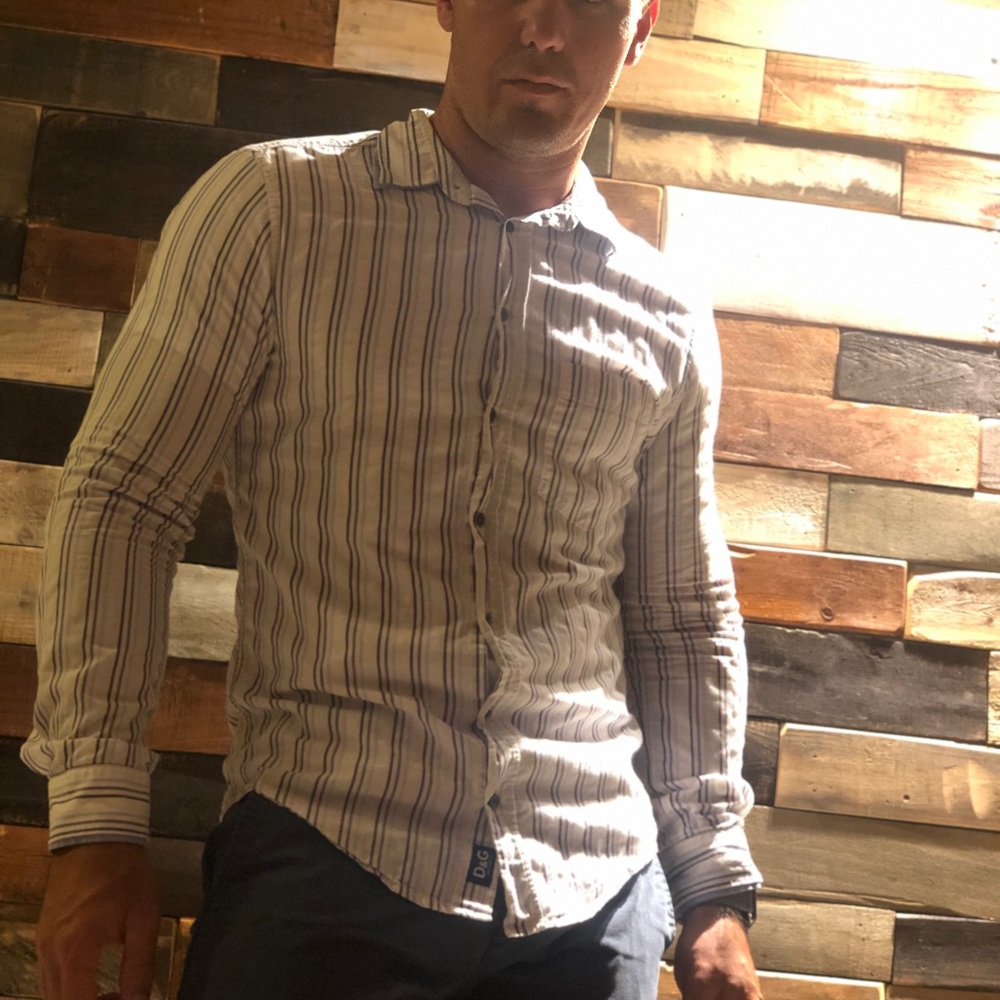 Dolce and Gabbana layered look dress shirt
